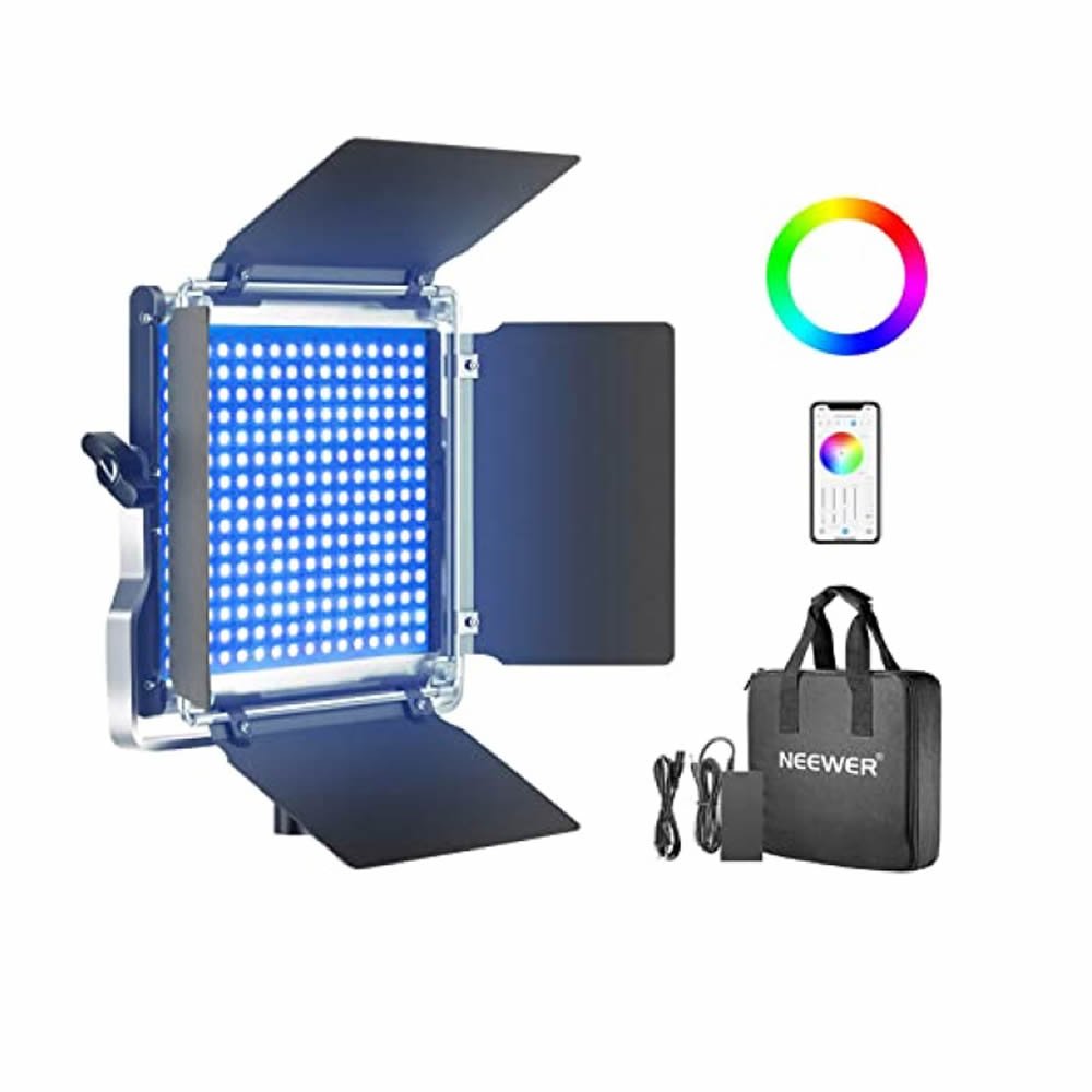 Alquiler Neewer Regulable RGW 660 LED de Luz de Vídeo