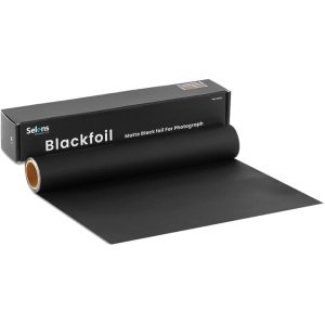 Cinefoil Rollo Black Foil Matt Black Aluminium Wrap Lee (0,60 x 0,80m) Madrid