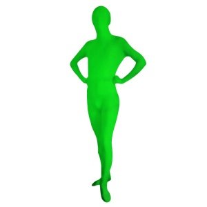 Alquiler traje humano croma verde madrid