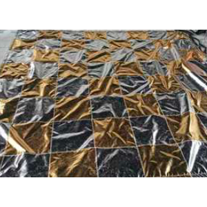 Alquiler tela palio silver gold 12x12 Madrid