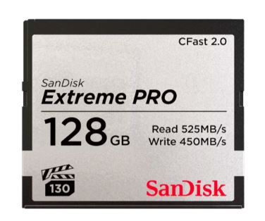 Alquiler Tarjeta Sandisk Extreme Pro 128GB 525MBs Madrid