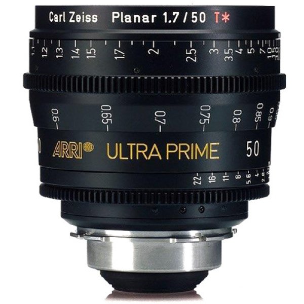 Alquiler objetivo cine arri ultraprime 50mm Madrid