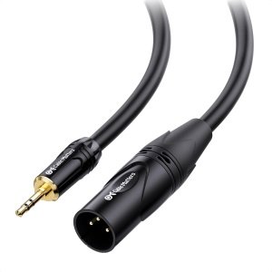 Alquiler Cable de XLR macho a mini jack Madrid