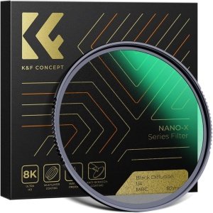 Alquiler Filtro 82mm K&F Nano X Black Mist 1/4 Madrid