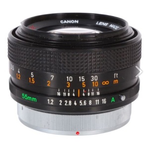 Alquiler Canon FD SSC 55mm Madrid