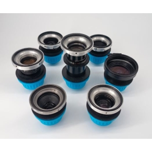 KIT 7 Objetivos Cooke Panchro 18mm 25mm 32mm 40mm 50mm 70mm 100mm