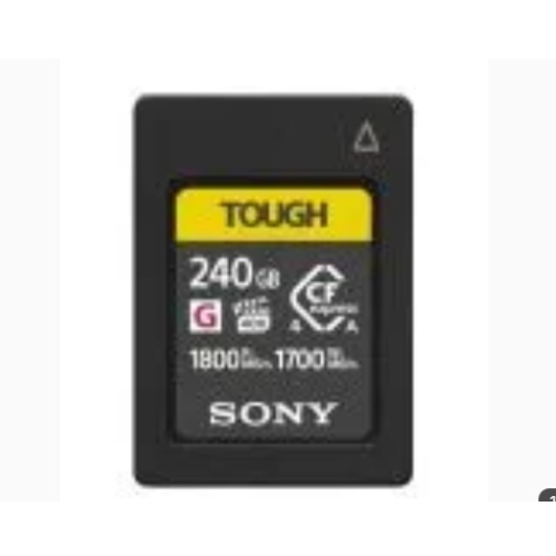 Alquiler Tarjeta Sony 240GB CFExpress Madrid